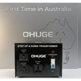OHuge™ 1000W Step Down & Step-Up Voltage Converter Power Transformer 240V -110V/120V/100V & 110V/120V/100V To 240V USA/Japan/Europe by OrderHuge®