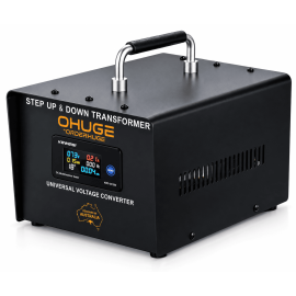 FIRST-EVER OHUGE Universal Voltage Converter | 2000W Digital Step Up & Step Down Transformer